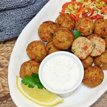 Rezept Garnelenbällchen low-carb keto glutenfrei
