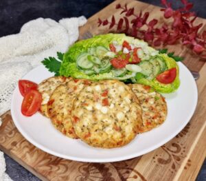 Rezept Hüttenkäsetaler-Laibchen keto lowcarb kalorienarm