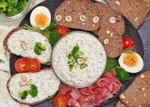 Rezept Brokkoli Gemüsegarten Aufstrich low-carb keto glutenfrei