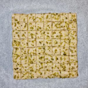 Pistazien Zitronen Fonduebrot