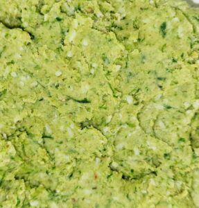 Rezept Bärlauch Rahm Nockerl low-carb keto glutenfrei