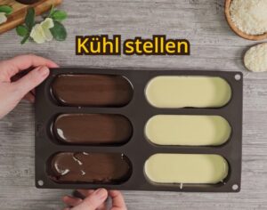 Rezept Kokos-Fluff Schokoriegel low-carb keto glutenfrei