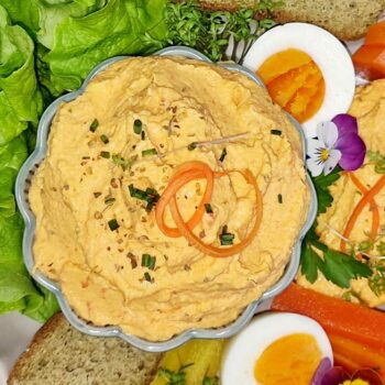 Rezept Karotten Tomaten Aufstrich low-carb keto glutenfrei