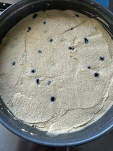 Rezept 15-Minuten Früchte Quark Kuchen low-carb keto glutenfrei