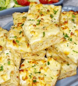 Rezept Gemüse-Käse Pfannkuchen aus dem Backofen low-carb keto glutenfrei