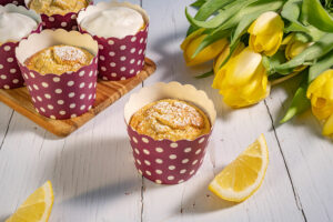 Rezept Zitronenmuffins low-carb keto glutenfrei