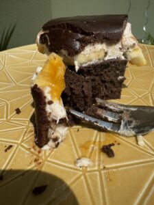 Rezept Brownie-Bananen-Schnitte low-carb glutenfrei