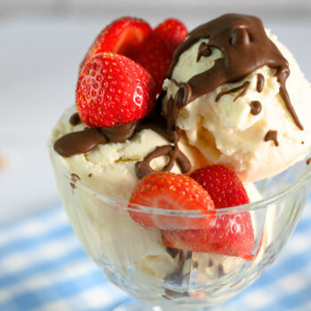 Rezept Vanille Eiscreme low-carb keto glutenfrei