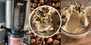 Rezept Kollagen-Chocochino Eiscreme mit der Ninja Creami low-carb keto ohne Zuckerzusatz