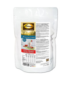 Protein MILCHSHAKE Erdbeer Proteinshake Ketoshake Proteinpulver - Tüte Verpackung